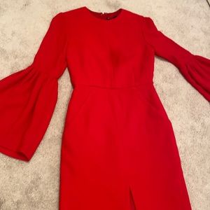 Red jill Stuart dress
